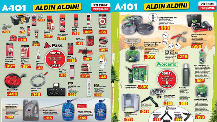 a101 yeni brosuru 23 ekim 2025 a101 aldin aldin katalogu bu hafta neler getiriyor a101 afisi ile belcika waffle makinesi cantali portatif ocak buharli temizleyici geliyor mwN8cxrL.jpg